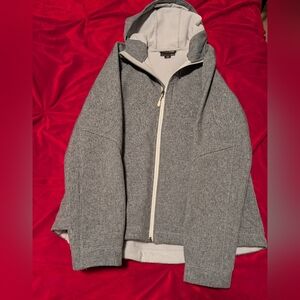 Kirkland Signature Gray Full-Zip Utility Softshell Jacket